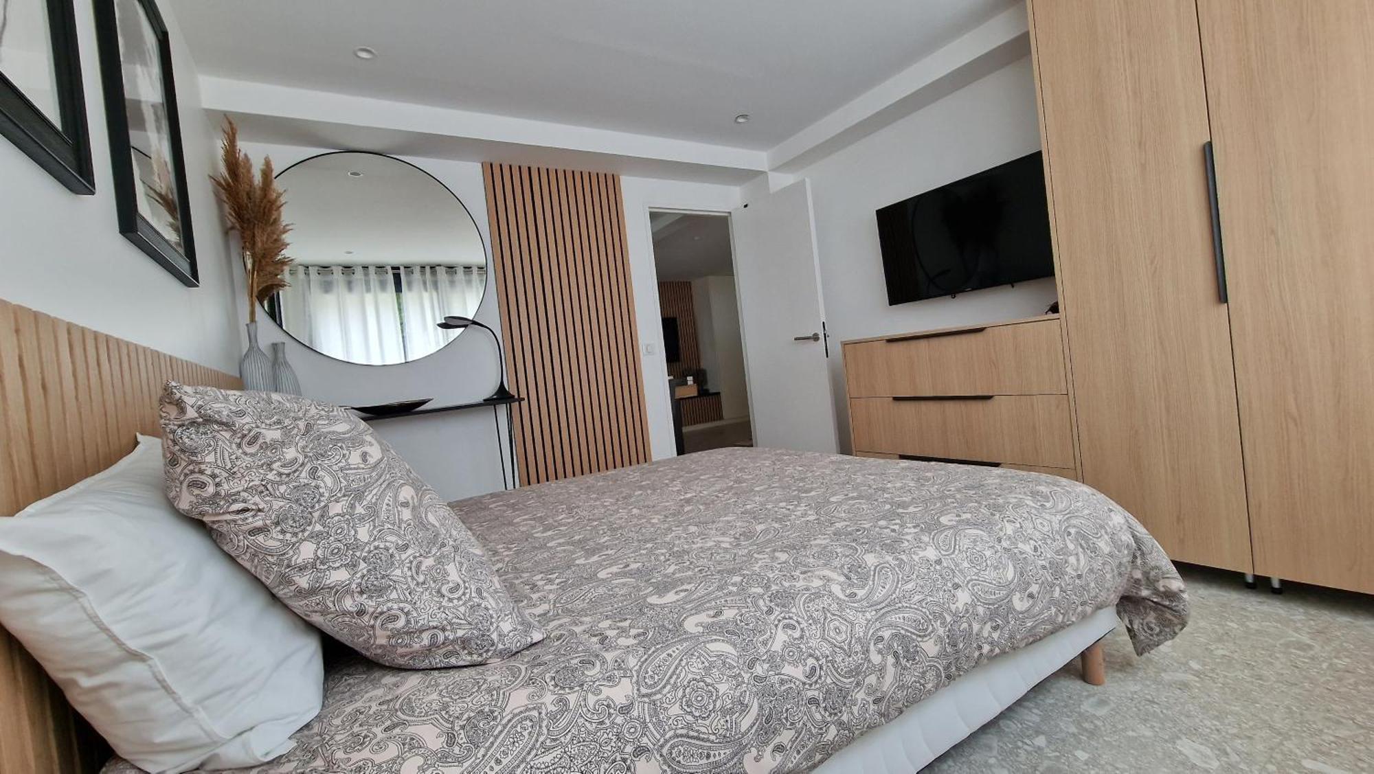 Moderne F3 - 10 Min Aeroport Cdg - Paris - Parc Asterix - Disneyland Paris - Tour Eiffel - Champs Elysee - 15 Min Parc Des Expositions Villepinte - 10 Min Le Bourget - 5 Min Du Golf International De Roissy- Jo 2024 Le Thillay Exteriör bild